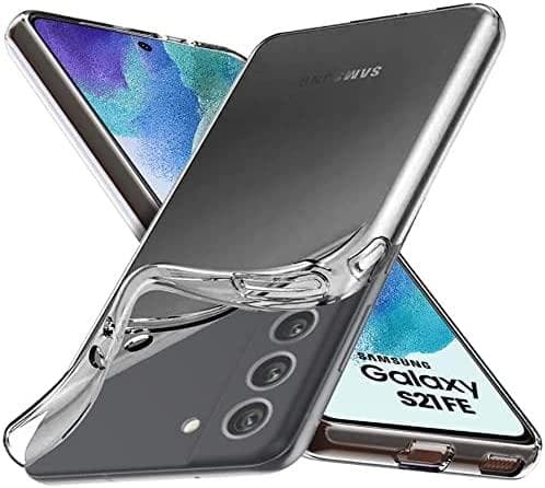 Samsung Galaxy S21 FE - Läpinäkyvä TPU-kuori