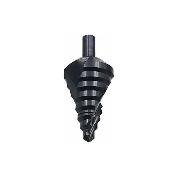 HSS Trinbor 10-45mm Spiralnot, Trekantgreb Nitril