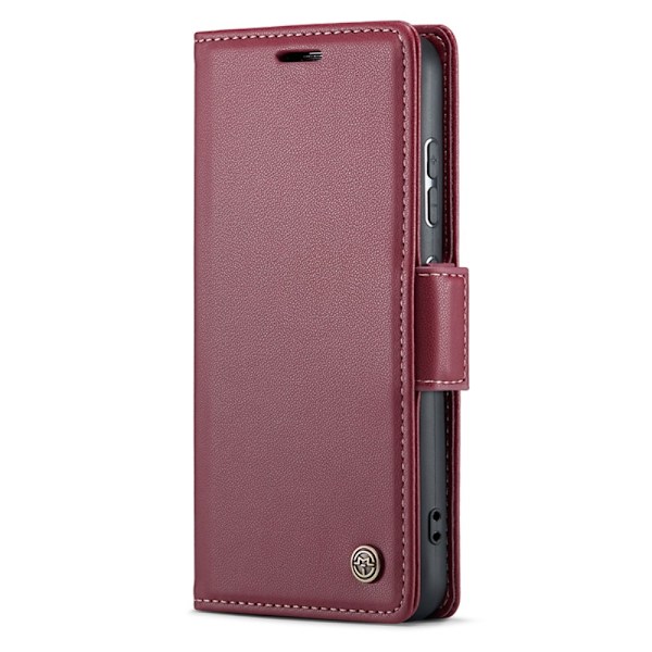CASEME Plånboksfodral Samsung Galaxy S24 - Röd Röd