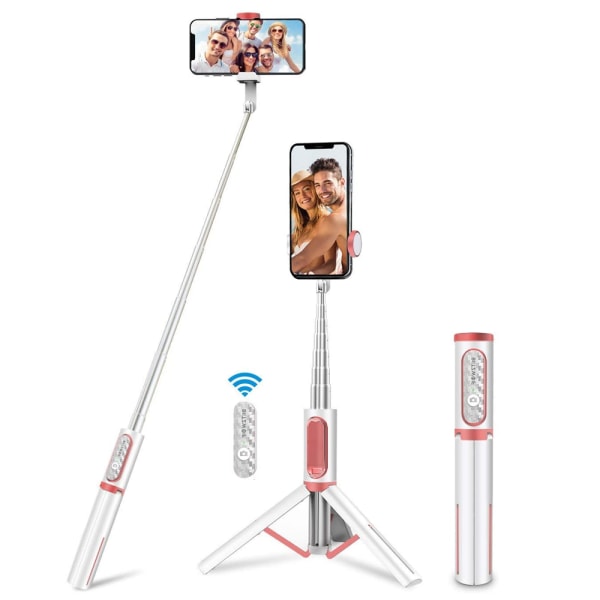 Bluetooth Selfie Stick-stativ, Allt-i-ett-monopod i aluminium