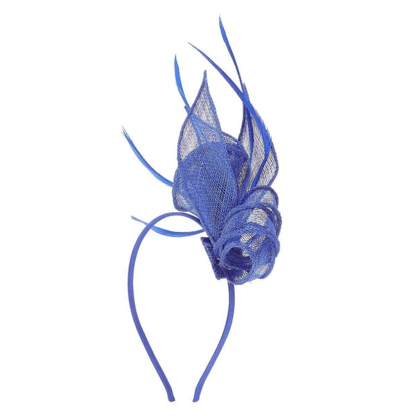 Pannebåndhatt Fascinator Bryllup Dame Dag Race Royal Ascot (Blå)