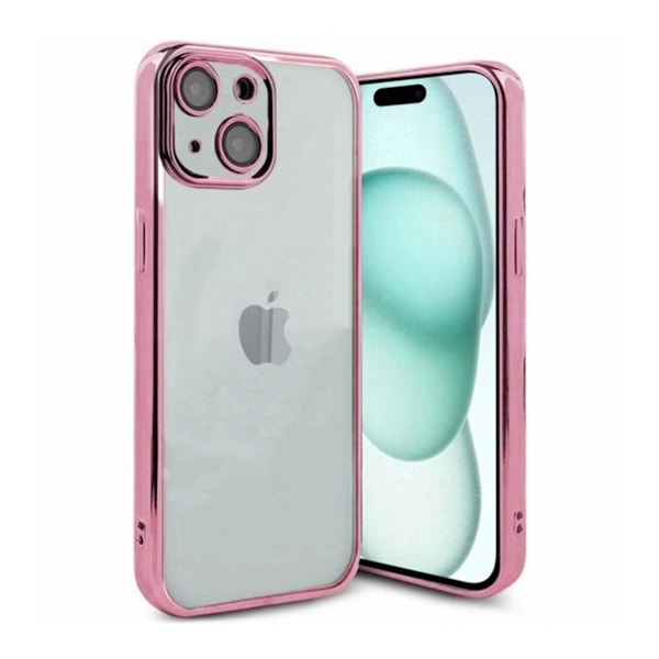 Luxury Mobilskal iPhone 15 - Rosa Rosa