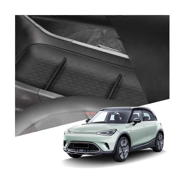 Til Smart 1 2022 Opbevaringsboks Under Midterkonsol Opbevaring Bilinteriør Styling Sort