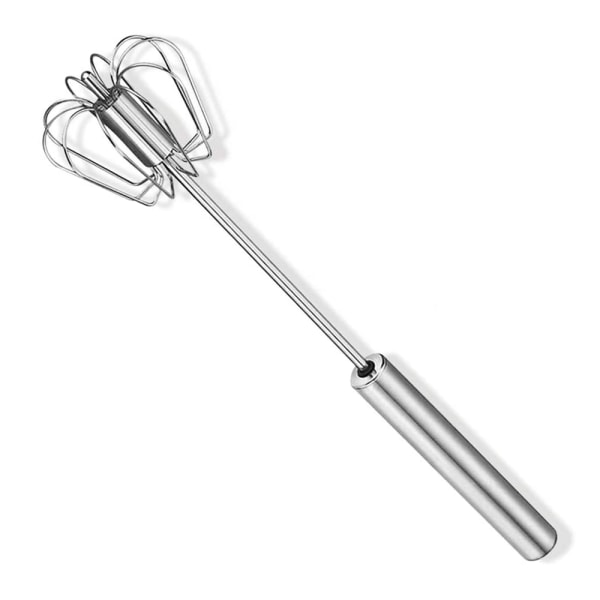 Rostfria vispar, halvautomatisk äggvisp, mixer, enkel att använda och sparar mycket energi under vispning, blandning och omrörning för köket, enkel