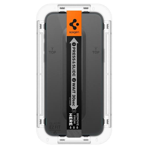 Spigen iPhone 15 Pro Max 2-pakkaus GLAS.tR \"Ez Fit\" -näytönsuoja