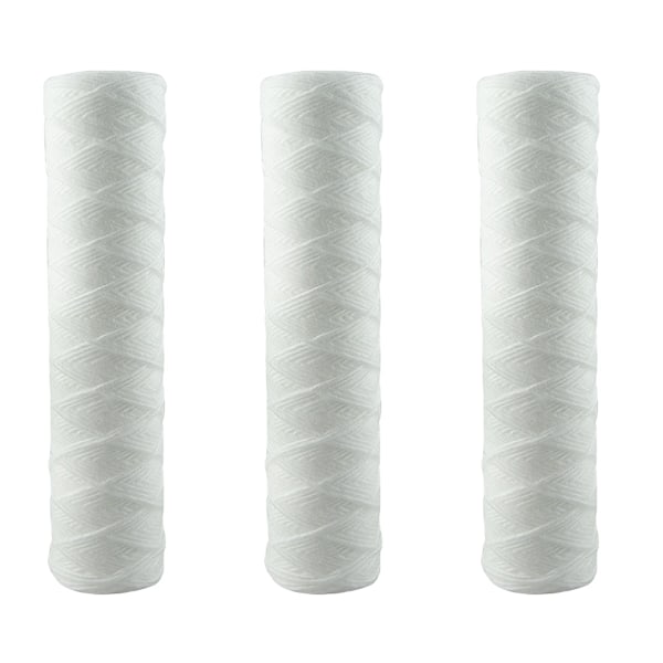 Polypropen Mikrofiber Sedimentfilterpatron, 10-tums Hög Filtreringsprecision Vattenfilter, för Kvalitetsbyte i Hela Husets Filtrering