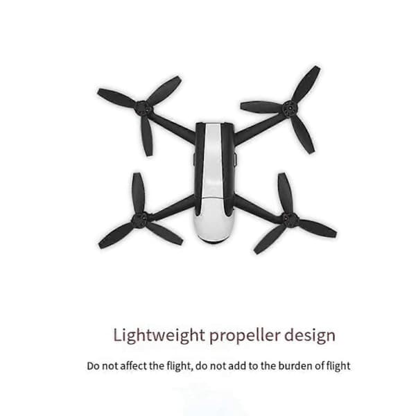 For Parrot Bebop 2 Drone Propellblader Dronetilbehør Svart+Rød (LGL)