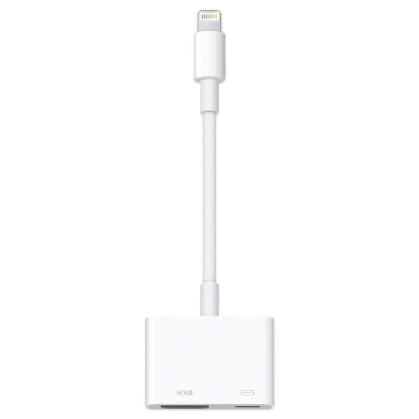 Lightning till Digital AV-adapter (Lightning till HDMI) Vit