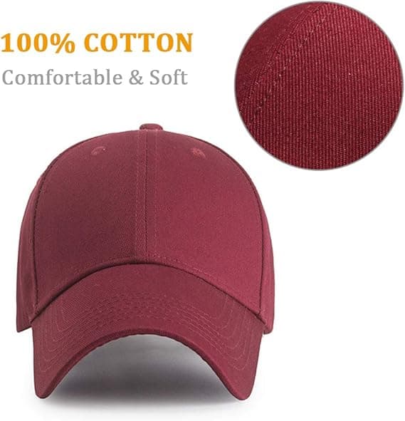 Baseballkasket, Trucker Cap Snapback Hat til Sport Hip Pop Golf - M