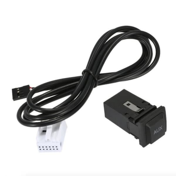 AUX-lydkabelstik med ledning til VW Golf MK5 MK6 Jetta RCD310