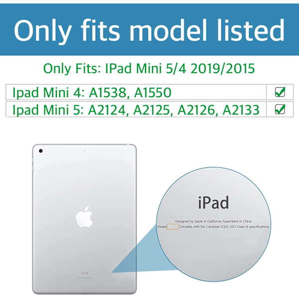 Härdat Glas Skärmskydd iPad Mini 5/4 2019/2015