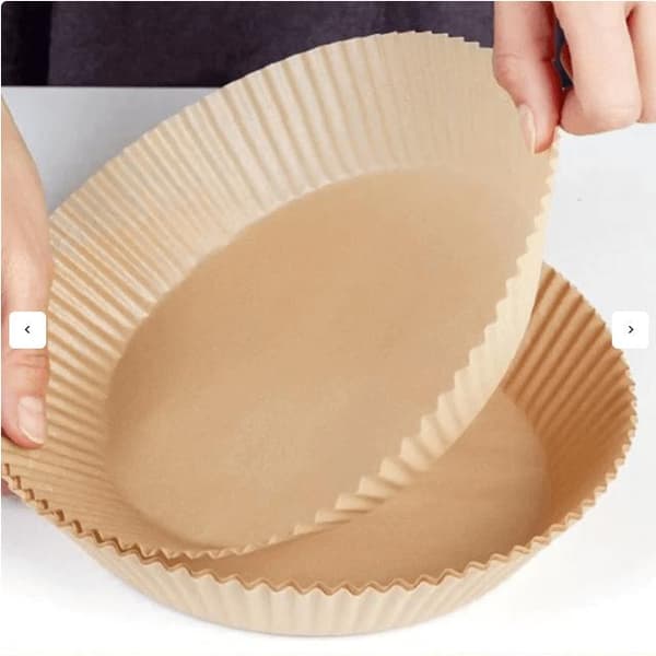 Bakepapir til Airfryer - Non-stick - 50-pakning