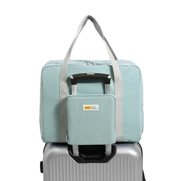 /HH/ Sammenfoldelig rejsetaske duffelbag mulepose håndbagage (pink)