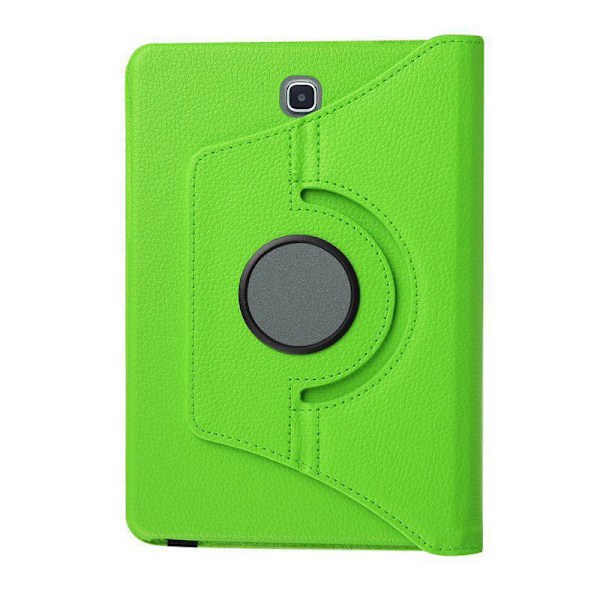 Läderfodral med ställ till Samsung Galaxy Tab S2 8.0, grön grön