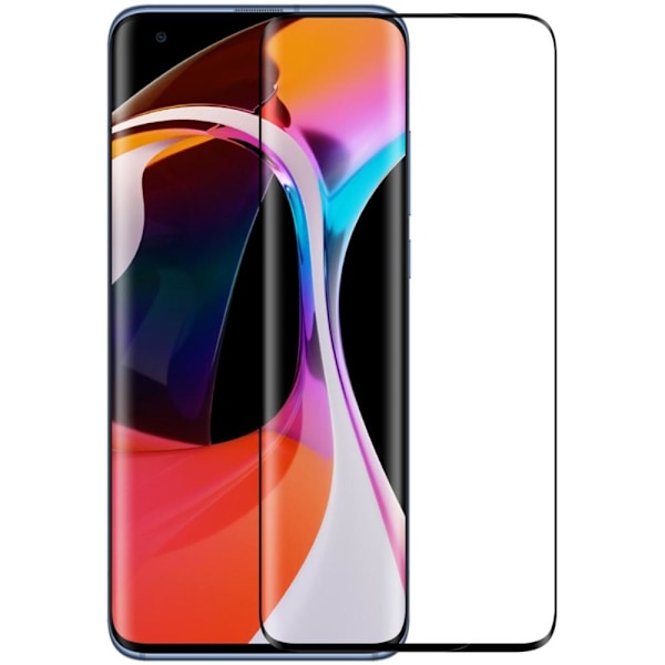 Xiaomi Mi 10 Heltäckande 3D Härdat Glas Skärmskydd Transparent