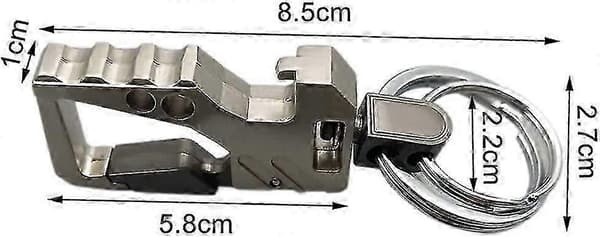 2 kpl Avaimenperä, auton avaimenperä metallinen avaimenperä pullonavaaja avaimenperä miehille H