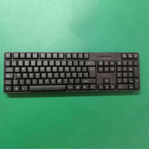 Universal Multi-sprogligt 104 Taster Ergonomisk USB Kabelbundet Tastatur til Laptop PC