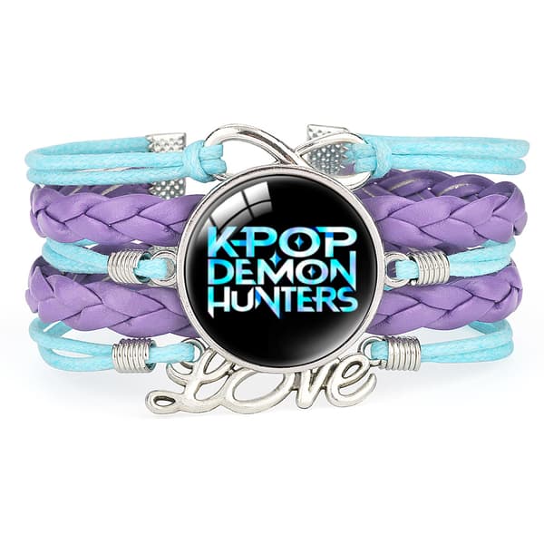 Demon Hunter Squad Justerbart Flätat Armband - 62234022