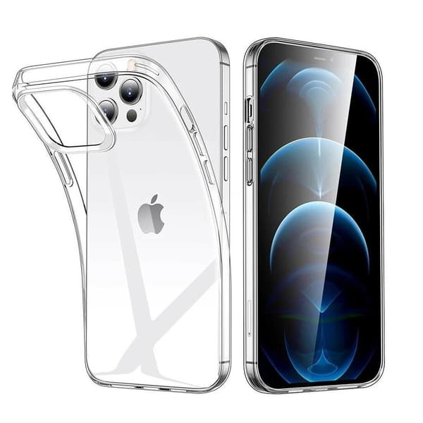 iPhone 16 Pro - Gennemsigtigt blødt etui Gennemsigtig