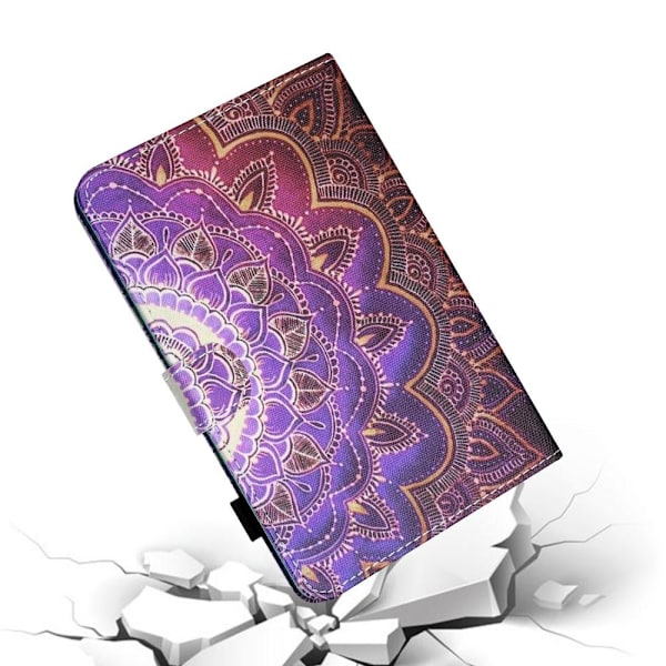 Till iPad 10.2 (2021)/(2020)/(2019) Vikbart fodral, ställ - Mandala multifärg