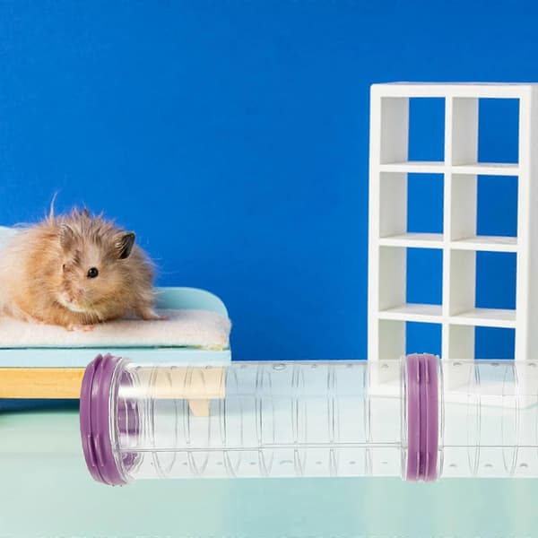1 sett hamsterrørsett DIY hamstertunnel eventyr eksternt rør hamstertilbehør