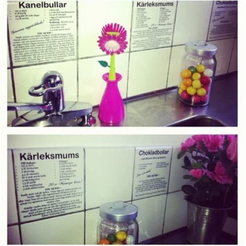 Laattakoriste, Klassiset leivonnaiset, 6 kappaletta