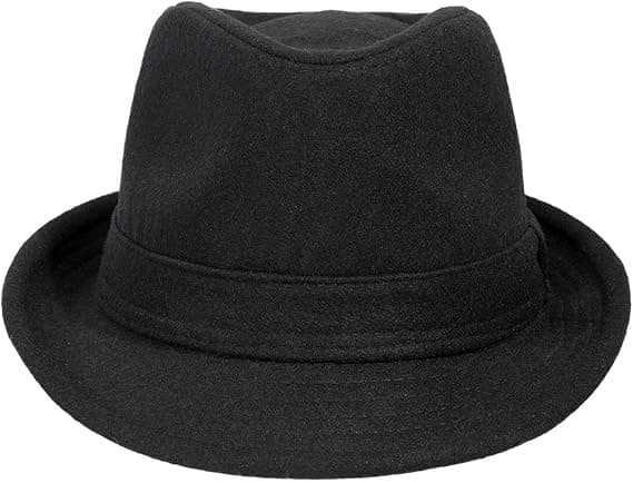 1 kpl unisex ajaton klassinen Manhattan-fedora-hattu