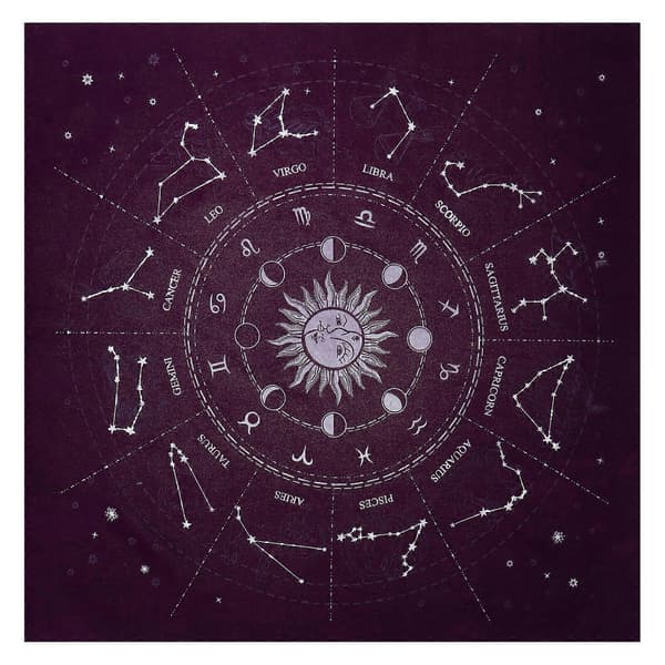 1 st astrologi tarot spådomsduk bordsduk konstellationer bordsduk