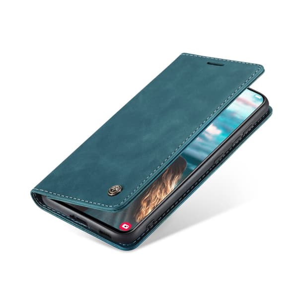 CaseMe Slim Pungcover Samsung Galaxy S21 FE Blå