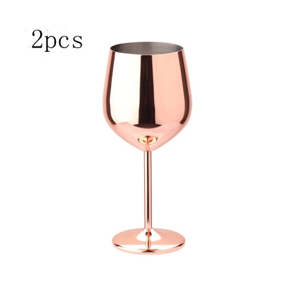 Försköna champagneflöjter/glas koppar 2 st -