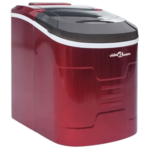 vidaXL Ismaskin röd 2,4 L 15 kg / 24 h Röd