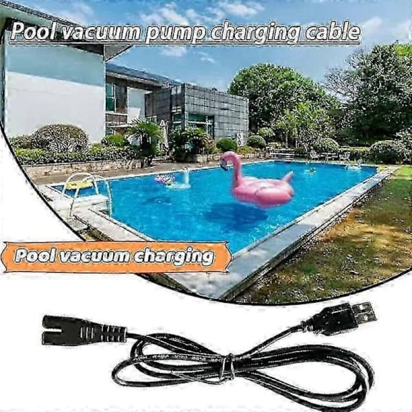 Intex/Lay-Z-Spa Pool Støvsuger USB Opladerkabel Erstatningsudgave 0701