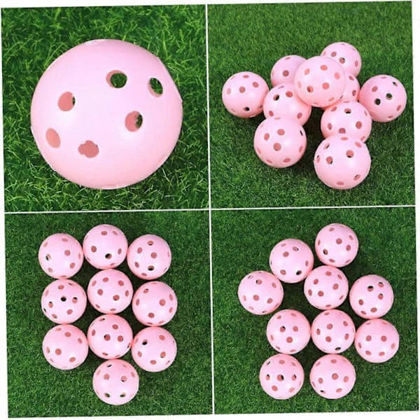 6 st Set Träningsaccessoarer Interiörtillbehör Övningsgolfbollar Trädgårdsövning Golfträning