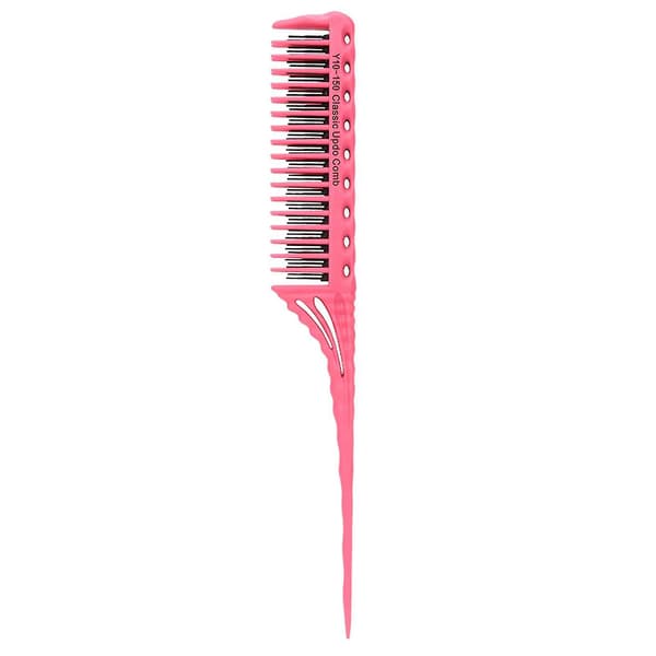 Lett Hårpleie Rosa Hårstyling og Modellering Kam - Salongutstyr