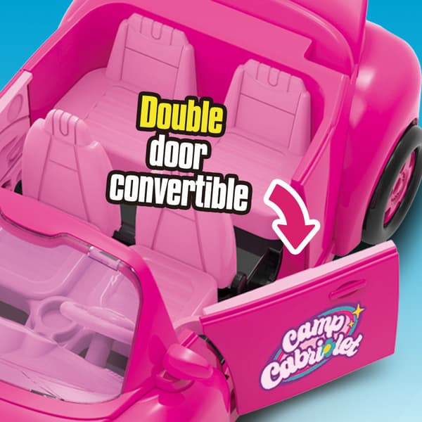 Pink Cabriolet Picnic Bil Dukkesæt