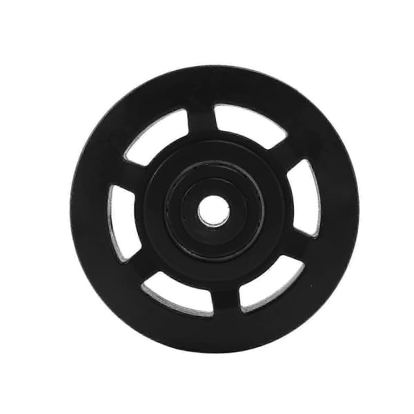 8st 95mm Svart Lager Remhjul Kabel Gym Utrustning Del Slitstark