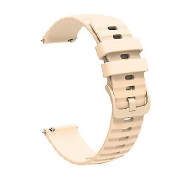 Silikoniranneke Garmin Venu SQ:lle (beige)