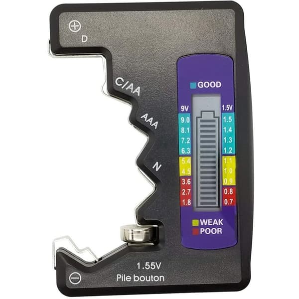 Digital batteritester Universal Tester LCD-skærmtester til AA5