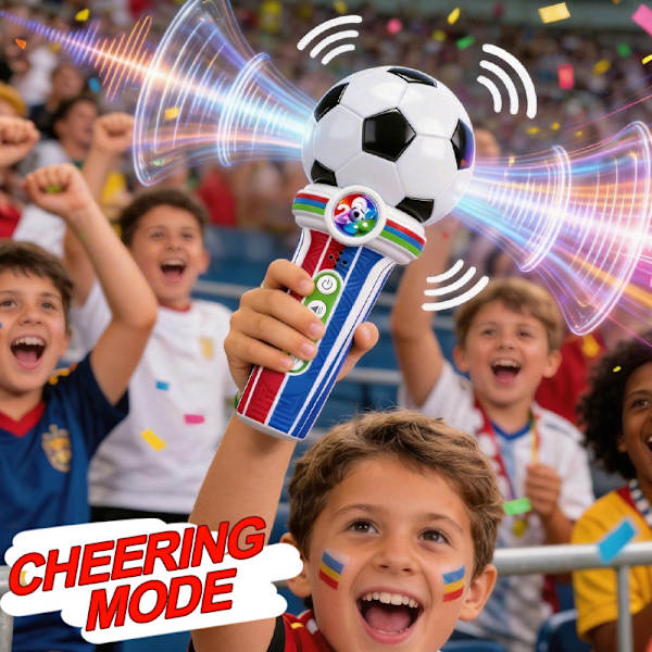 VM 2026 Legetøjsmikrofon Cheerleading Sæt til Børn