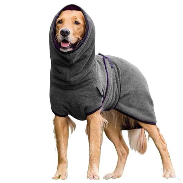Hundkläder Hundhandduk Torkrock Pyjamas Jacka Valp Varma Kläder