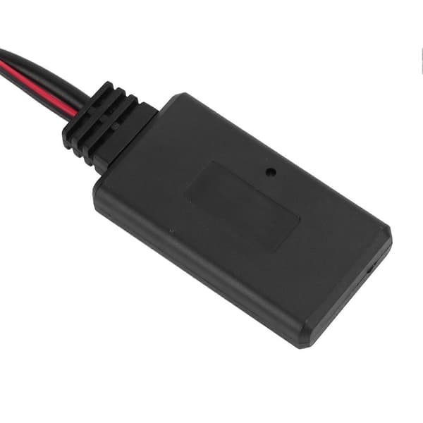 Bil Bluetooth5.0 AUX-modul 3-pinners ABS svart slitesterk erstatning for E39 E46 E38 E53