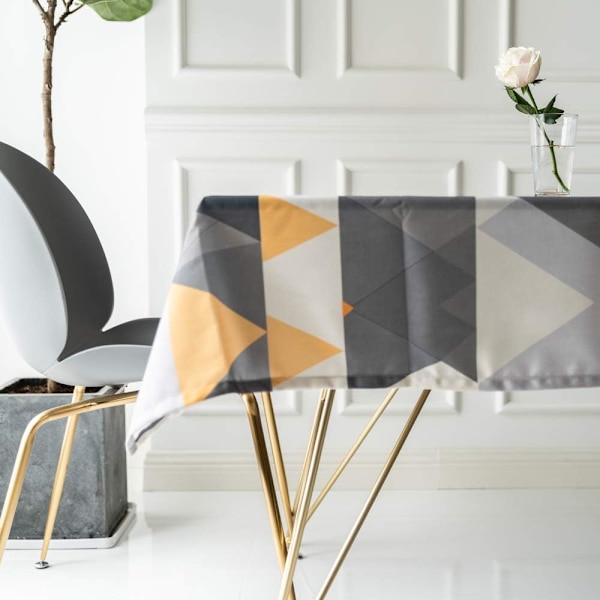 Geometrisk dug Trekant Rektangulær form dug Vask