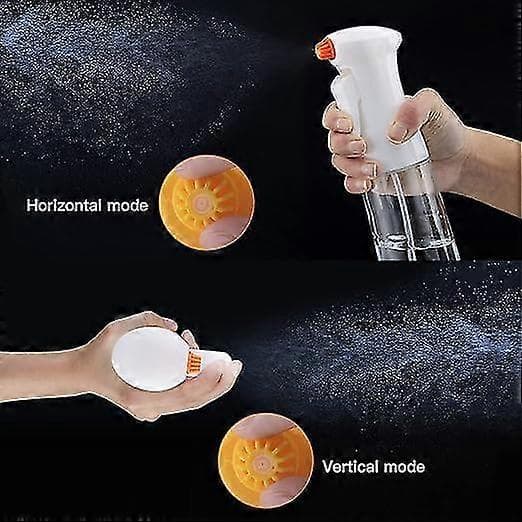 Matoljespray (230 ml, glass) Olivenoljesprayflaske, spiselig matoljesprøyte (hvit)