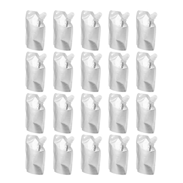 20 st dryckesflaskor plast spritpåsar dryckesförseglingspåsar dricksflaskor