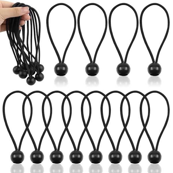 Hållbar Ball Bungee Cord, Mångsidiga Väderbeständiga Remmar För Fastspänning, Säkra Utomhusaktiviteter