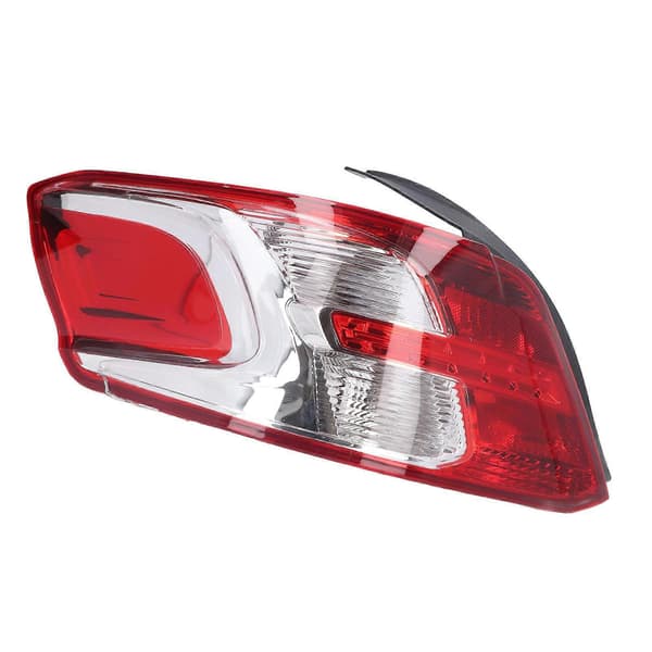 Baglygte 714000285800 Venstre Side Stærkt Lys Glat Overflade Erstatning for Peugeot 301 2012-2016