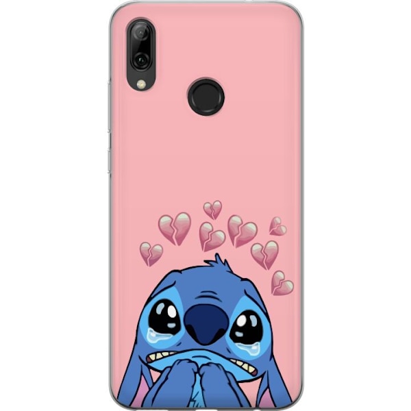 Huawei P smart 2019 Genomskinligt Skal Stitch