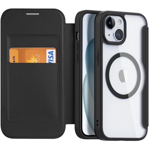 iPhone 14 - MagSafe Fodral RFID Skyddat Svart Black