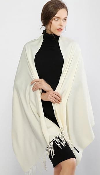 Vintervarm Pashmina Tørklæde Sjal Wrap til kvinder og mænd Lange Store Bløde Tørklæder