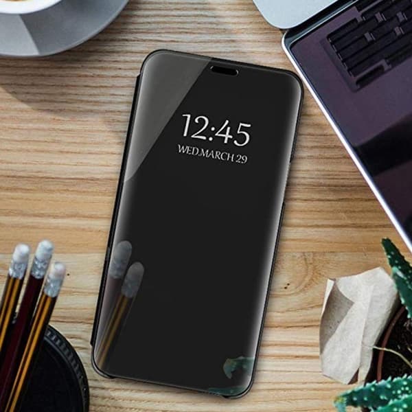Galaxy A14, A14 5G, Smart Clear View Cover, Sort